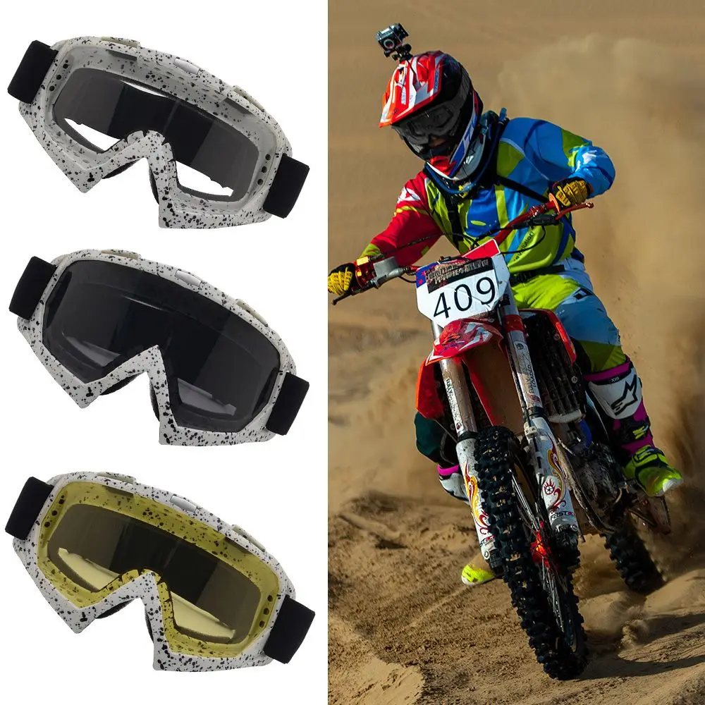 Cool Motorcycle Goggles Outdoor Cycling Motocross Helmet Glasses Riding