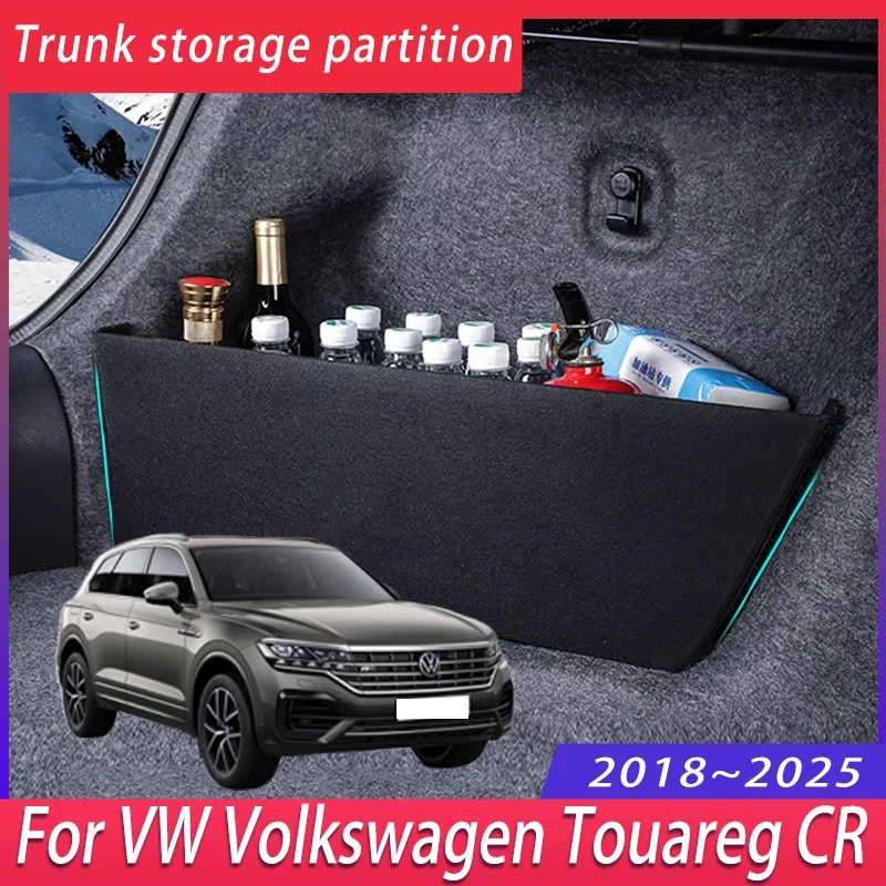 LJlijing Auto Étagère Arrière Rétractable De Coffre ArrièRe Auto Pour V-W Touareg 2010-2017, éTagèRes Pare-Soleils,Housse De Protection Coffre