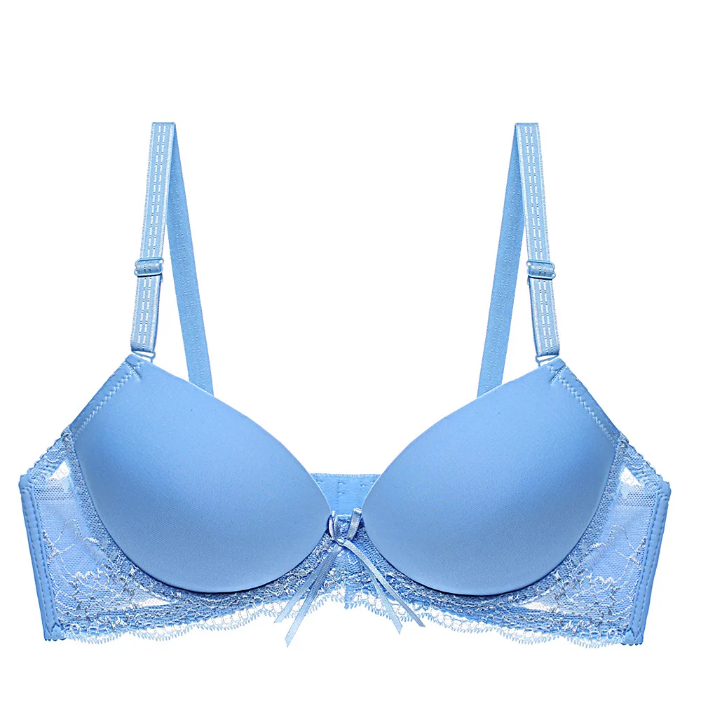 Women Sexy Bras,Plus Size Soutien Gorge lace bralette girls fashion bra,push up bra or women Black Red Blue Underwear 3