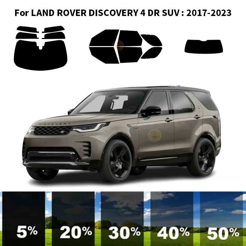 

Нанокерамическая Автомобильная УФ-пленка Precut для окон, автомобильная пленка для окон LAND ROVER DISCOVERY 4 DR SUV 2017-2023