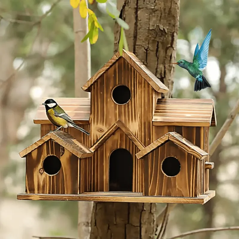 Bird Mirror Toy with Perch Stand 2