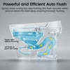 Smart Toilet, Tankless Smart Toilet With Bidet Built In, One-piece Bidet Toilet Seat, Auto Flush, Auto Open & Auto Close 6