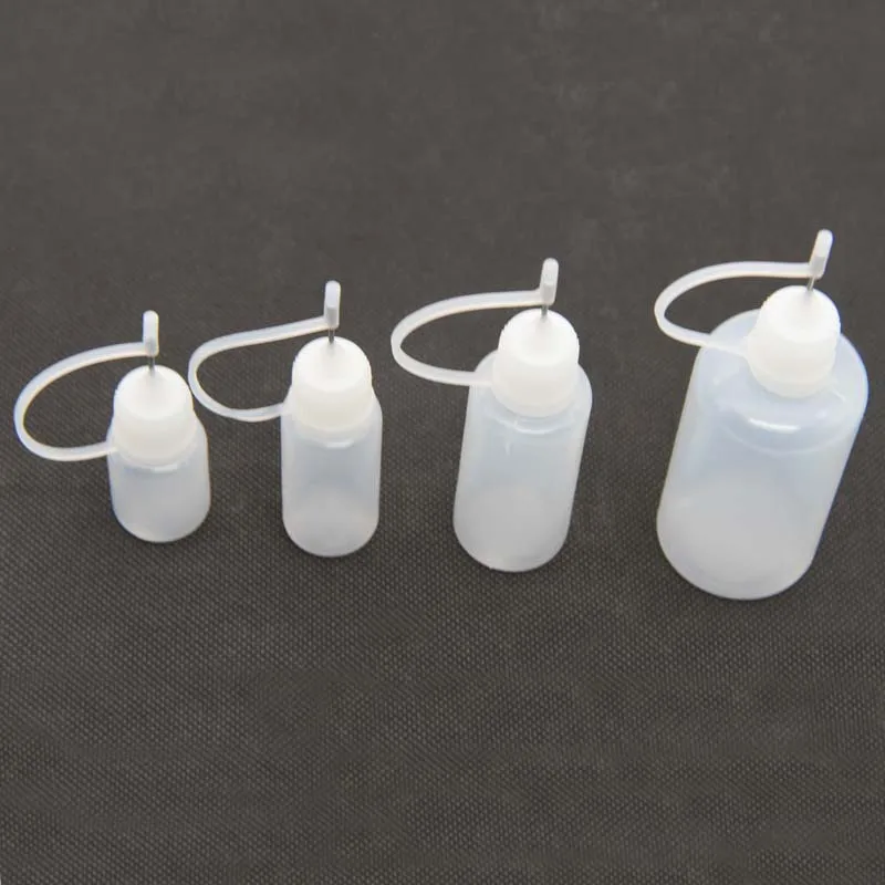 Needle Tip Glue Applicator Bottle 5/10/20/50/100ML for Paper Quilling DIY Scrapbooking 2pcs/set glue applicator bottle