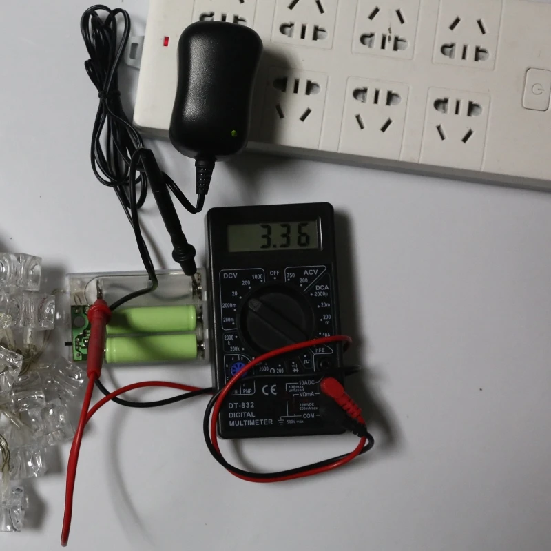 조정 가능한 3V 4.5V 6V 9V 12V AA 배터리 제거기 장난감에 대 한 EU 케이블 LED 전조 등 원격 제어 전자 N2UB