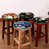 Popular Rock Singer Star B-Blur Modern Minimalist Style Fabric Cushion Non-slip Living Room Sofa Stool Tatami Office Stool Mat 1