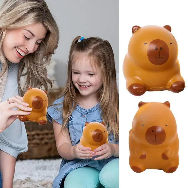 

Capybara PU Slow Rebound Toys Fidget Toy Antistress Stress Relief Toy Birthday Gift For Adult Kid