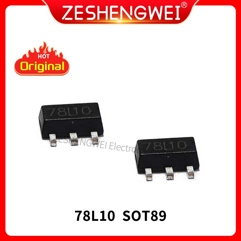 30 Pz Nuovo 78 L10 Sot89 7810 Triodo Regolatore Di Tensione In Srock Originale