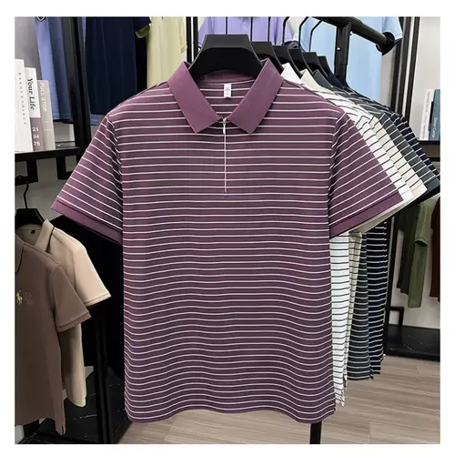 Trendy T Shirts For Men Classic Polo Shirt Summer Short Sleeve Comfort  Fashion Casual Top New Design - Image 5