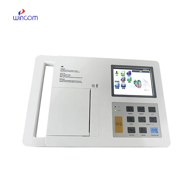 

High Quality Portable Medical 3 Channels Analyzer ECG Machine Eletrocardiography Electrocardiogram