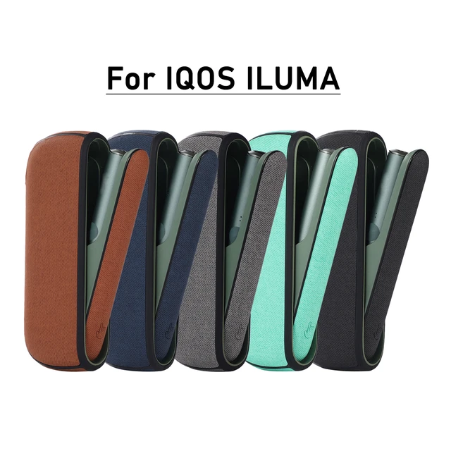 Custodia a 10 colori e coperchio della porta per IQOS ILUMA custodia in  silicone per accessori IQOS Iluma accessori decorativi copertura  sostituibile
