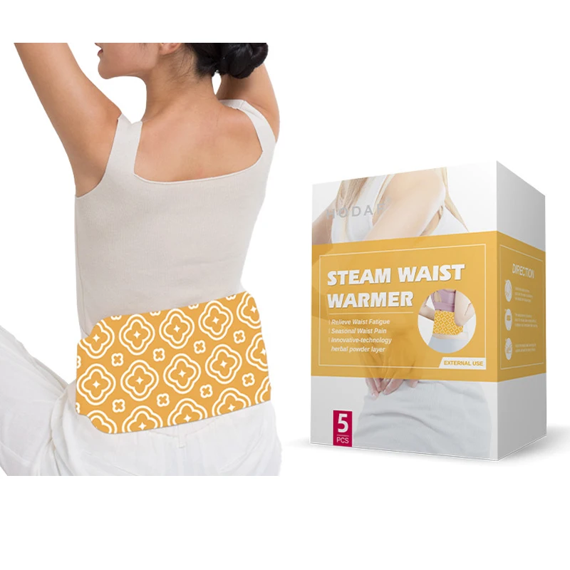 

Steam Waist Warmer Stick Boby Warm Patch Keep Lumbar Shoulder Neck Warm Paste Pads Self Heating Pad for Back Pain Relief