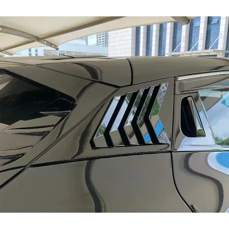 UNIT Window Louver for CHANGAN UNI-T Quarter Side Scoop Cover Vent Carbon Paint Spoiler-Decorative Accessories car accessories,rear window louver