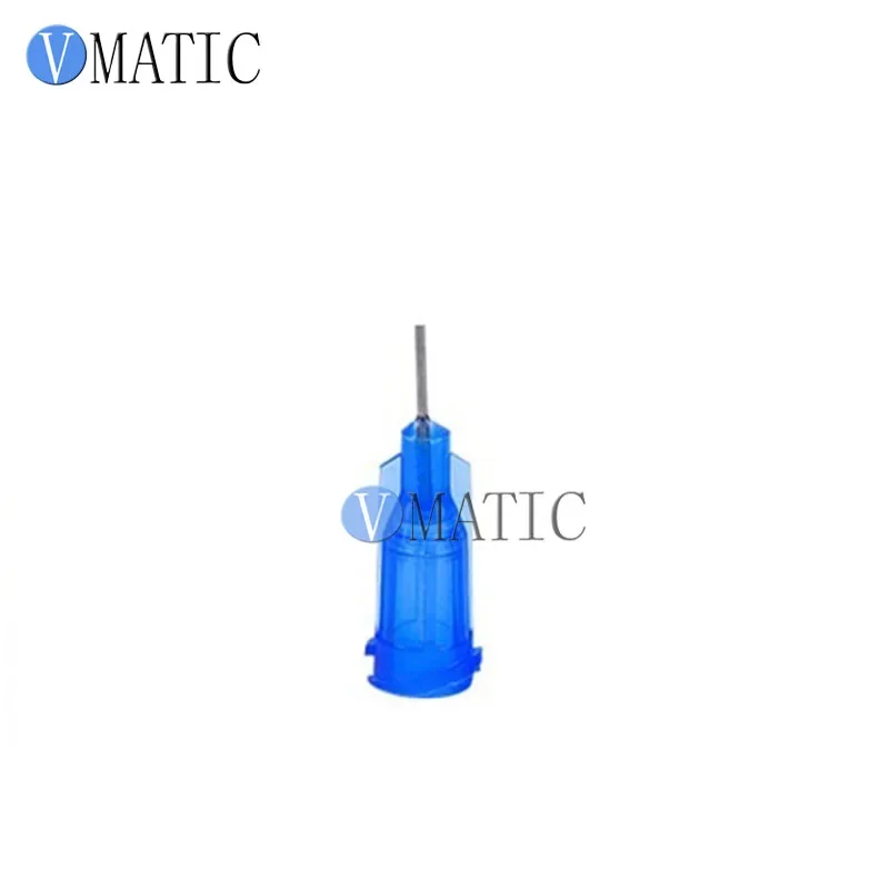 High Quality Non-Sterilized 100Pcs 0.25'' 22G Glue Dispensing Needle Tips 1/4 Inch
