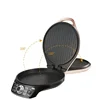 Household Double Side Heating Electric Skillet 220V Crepe Pancake Maker Automatic Pizza Pie Machine BBQ Tool Frying Pan 3