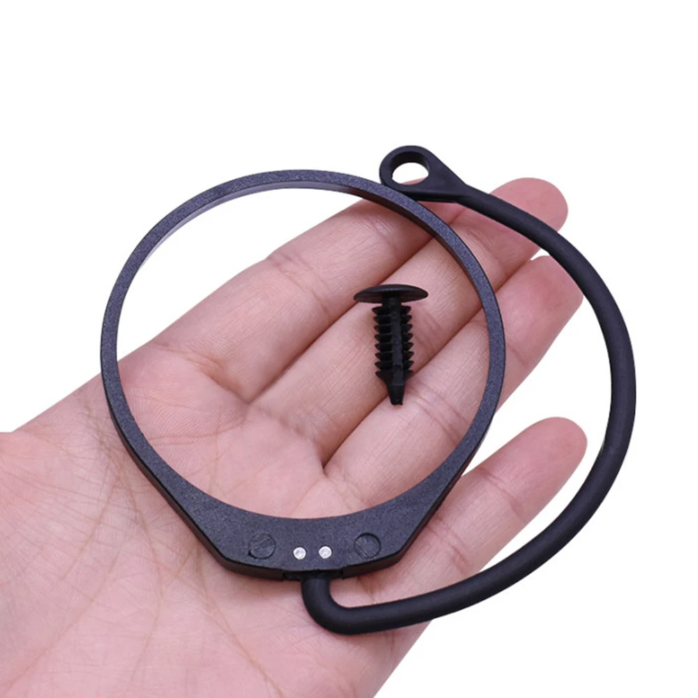 1Pc Black Fuel Gas Tank Cap Band Cord 180201556 Fit For Audi A1 A3 A4 A5 A6 A7 A8 Q3 Q5 Q7 Lightweight Car Exterior Parts