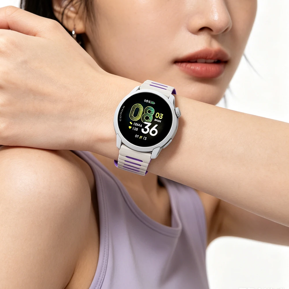 Magnetic Silicone Sports Band with 20mm/22mm Strap Options