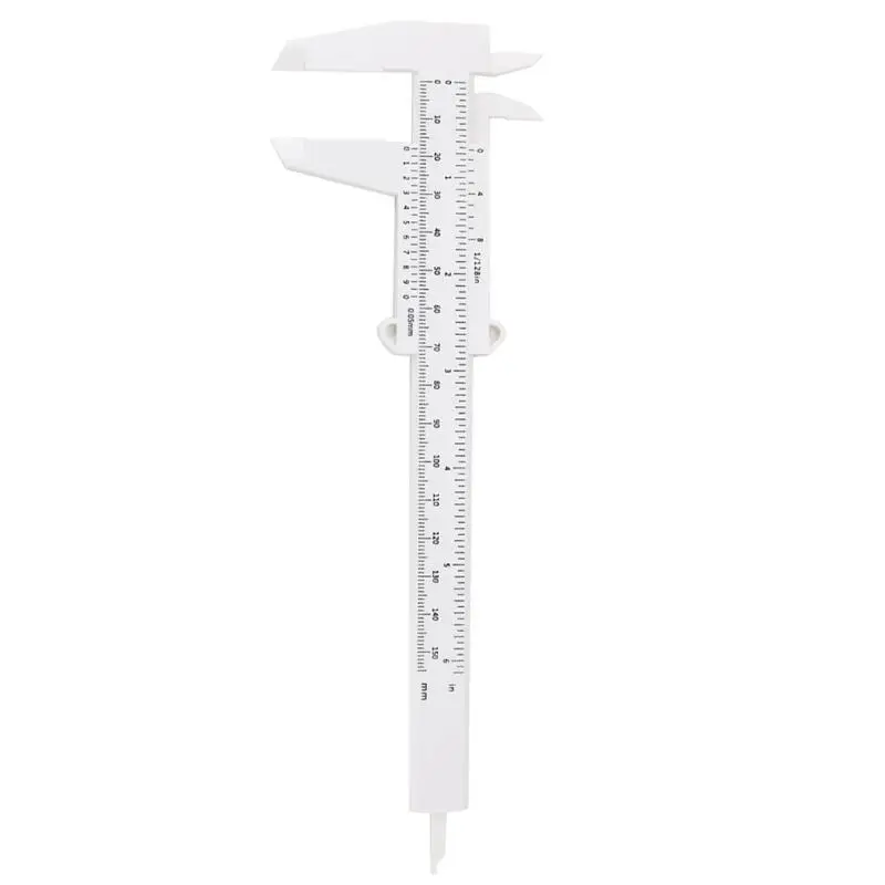 Description Picture 5 of item0-150mm DIY Tool Woodworking Metalworking Plumbing Model Making Plastic Vernier Caliper Aperture Depth Diameter Measure Tool