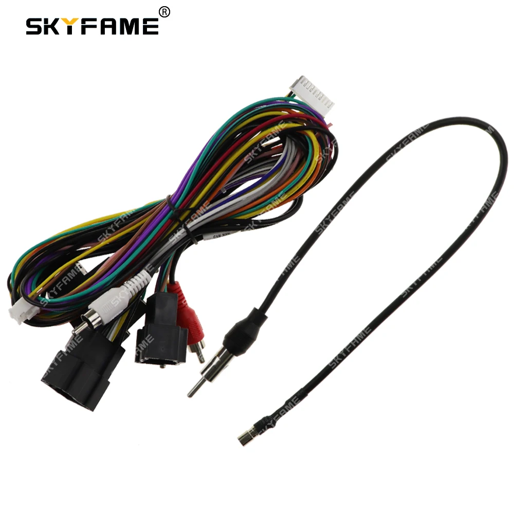 SKYFAME 16Pin 자동차 와이어 하네스 어댑터 Chevrolet Aveo Captiva Spark Epica Kalos Opel GT Ravon Saab 9-5 용 Canbus 박스