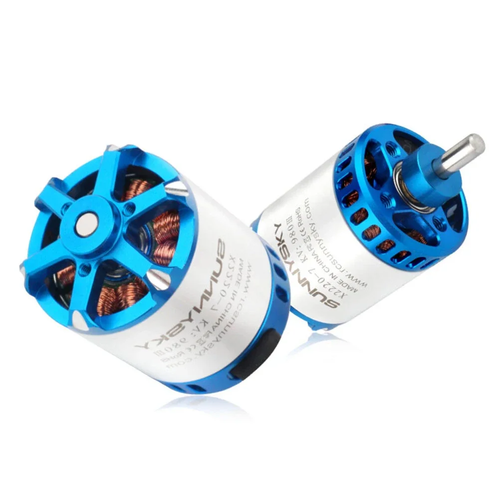 SunnySky X2212-III / X2216-III / X2220-III Brushless Motor 800KV/980KV/1250KV 3-4S Long/Short Shaft for RC FPV Drone & Airplane thumbnail 6