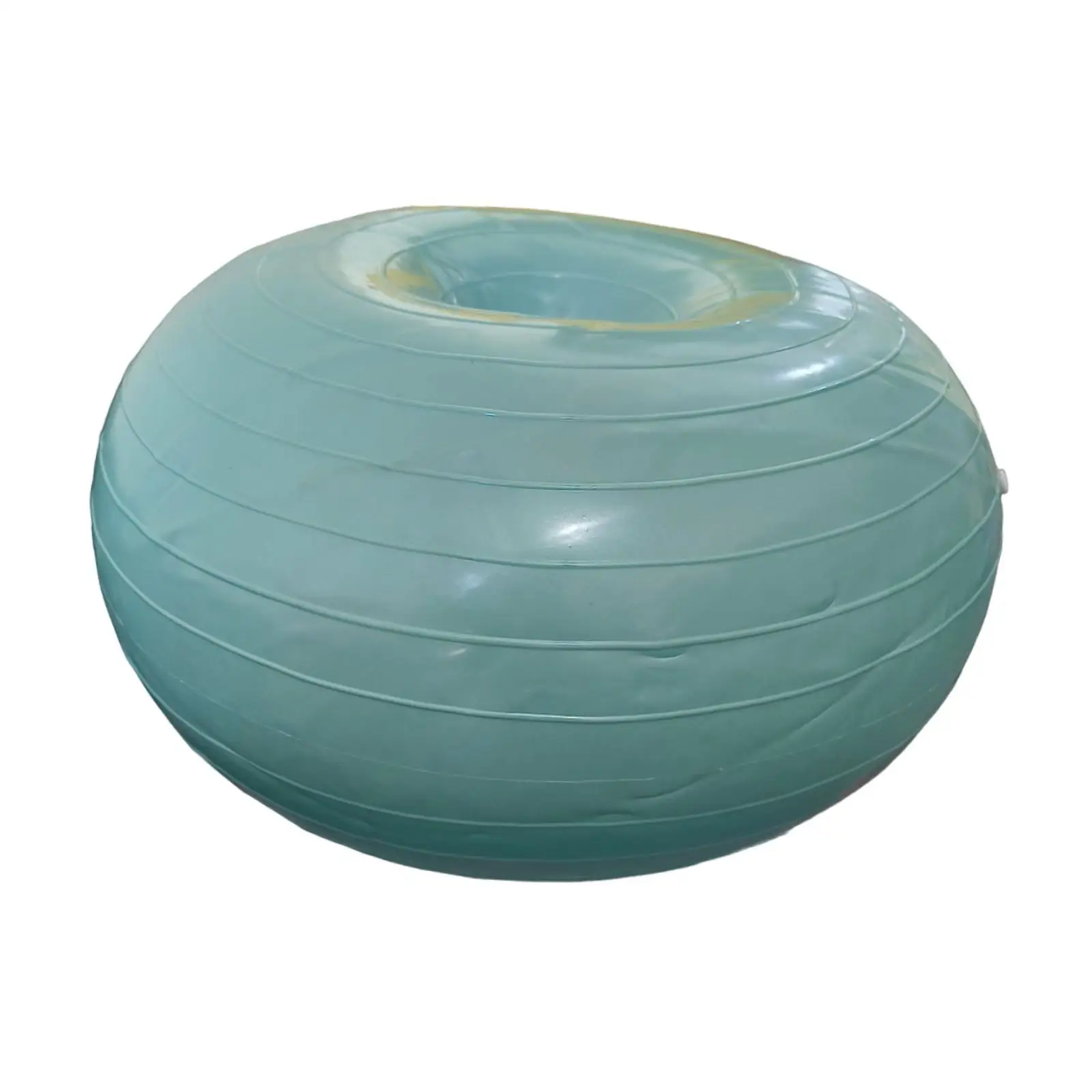 Inflatable Exercise Ball Balance Stability Training Donut Ball Chair Stability for Core Training Yoga Pilates Workouts Gym