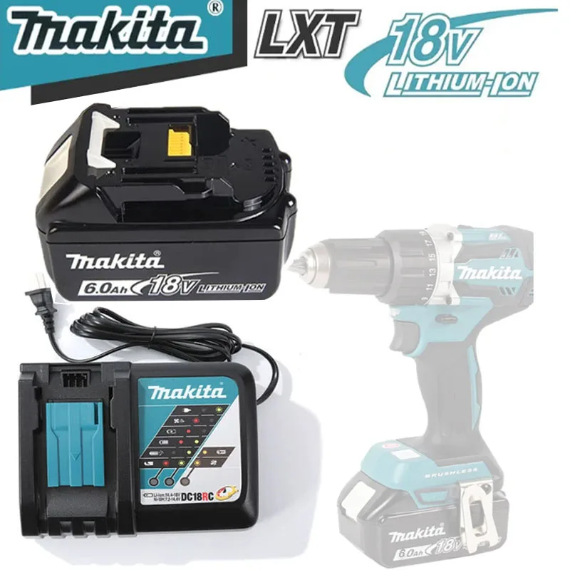 100% Original Makita 18V 9.0Ah--3.0Ah Rechargeable Power tool battery BL1830B BL1840 BL1840B BL1850 BL1850B For Makita Power Tools