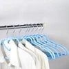 10pcs Clothes Hanger Love Bow Plastic Bold Without Trace Non Slip Home Balcony Dormitory Multi Purpose Portable Drying Tool 3