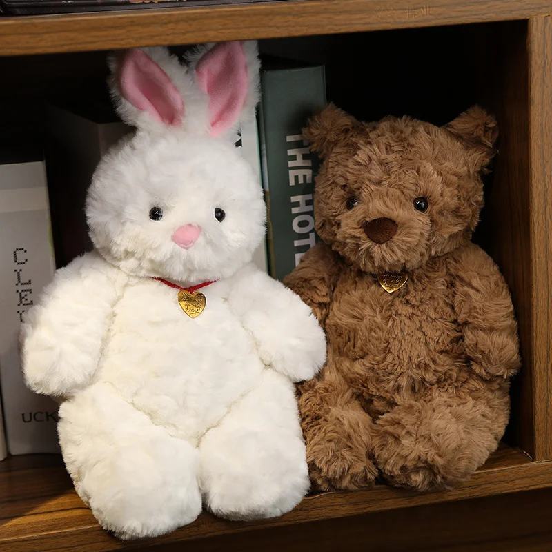 Soft Plush Panda Bear Rabbit Toy Stuffed Animal Pillow