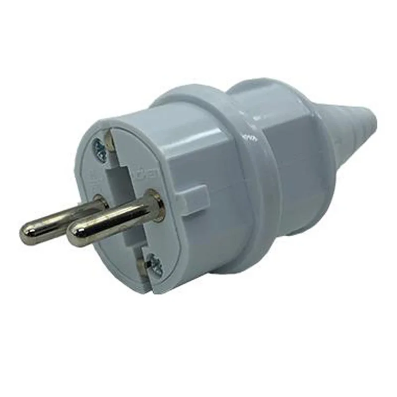 Multicolor Waterproof 16A 250V EU Standard Industrial Plug