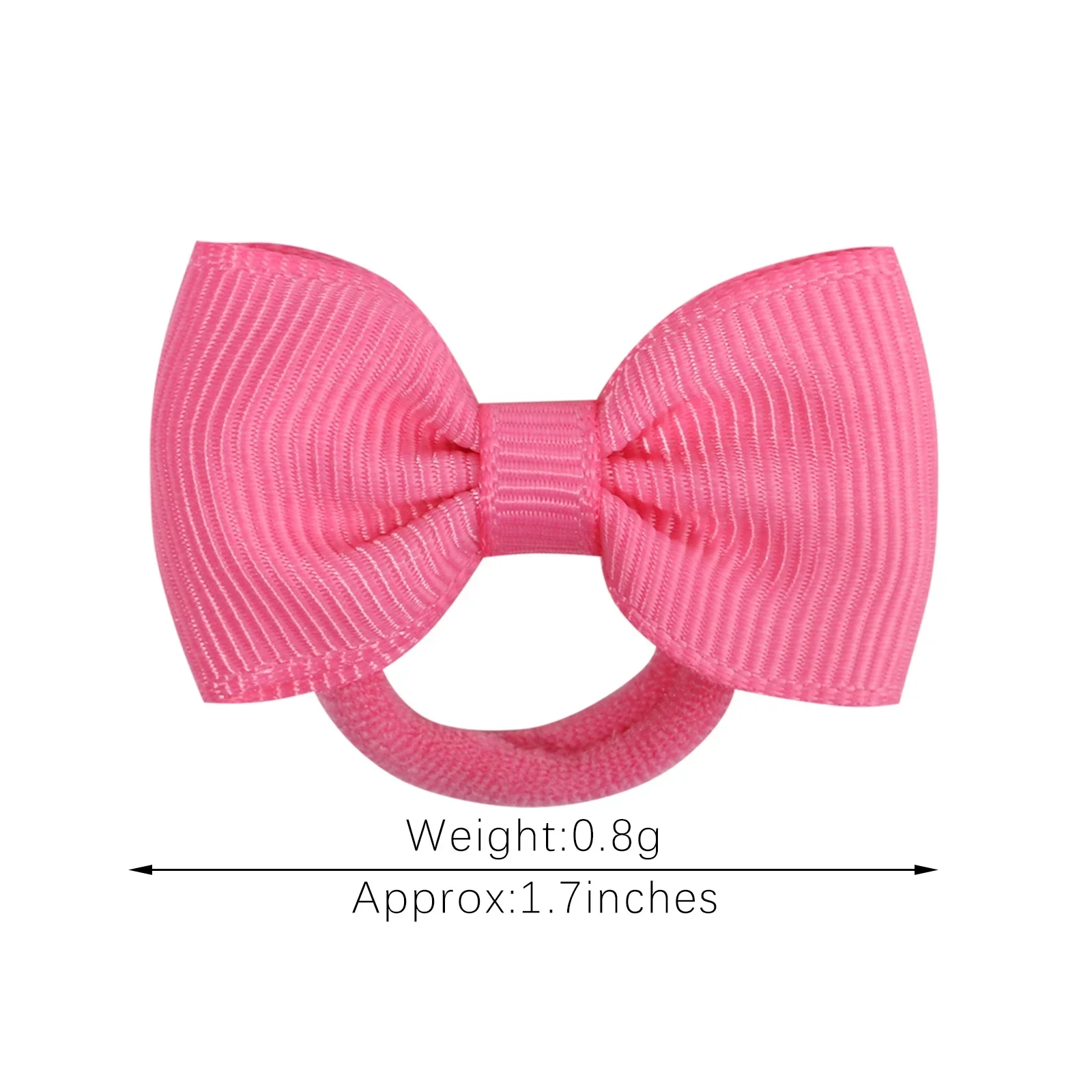 2Pcs/Set Wholesale 32Colors Mini Ribbon Bows HairBand Kids Girls Sweet Colorful Nylon Elastic Headband Headwear Hair Accessories 3
