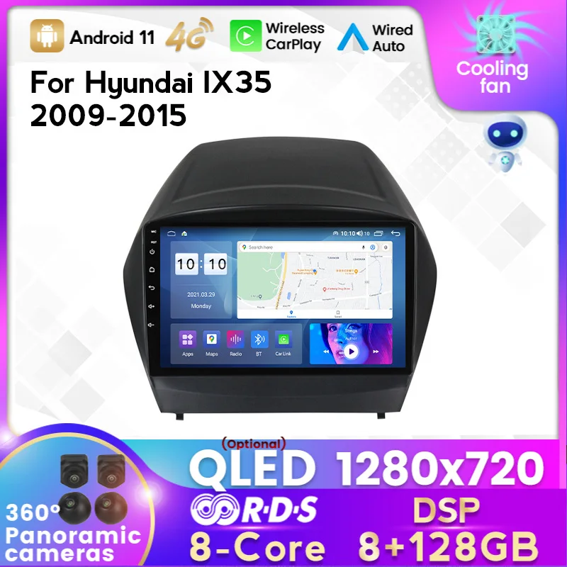 7862 QLED 8 Гб 128 ГБ Android все в одном Автомобильная интеллектуальная система видео для