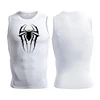 Spider Print Tank Tops for Men Athletic Quick Dry Sleeveless Compression Shirt Gym Workout Running Vest Baselayers Undershirts 2