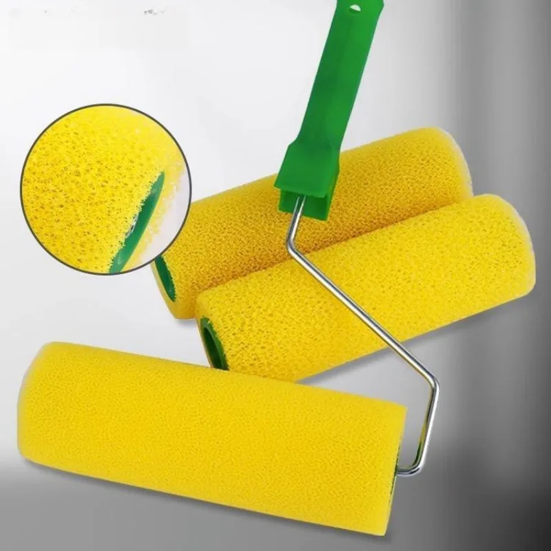 Paint Roller Elastic Sponge Texture Paint Brush Cement Coating Home Room Decoration Wall Painting Tools