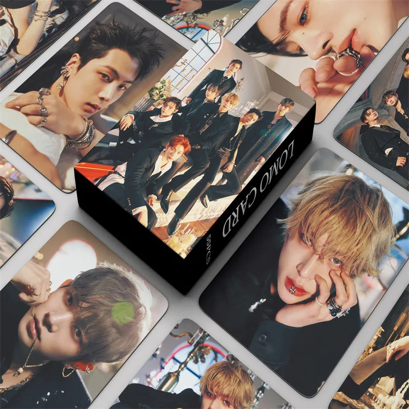 thumbnail image 1 of Treingi 2024 55 piezas/set grupo de chicos ídolos nuevo álbum DARK BLOOD JUNGWON HEESEUNG JAY SUNOO SUNGHOON NI-KI tarjeta fotográfica Lomo tarjeta regalo para fanáticos, 1 of 5