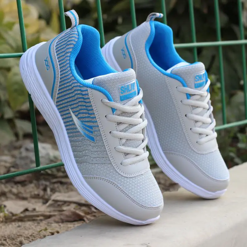 Spring and Autumn Ladies Daily Women's Shoes Casual Sports Korean Fashion Breathable Flat Bottom Running Light Travel Sneakers 