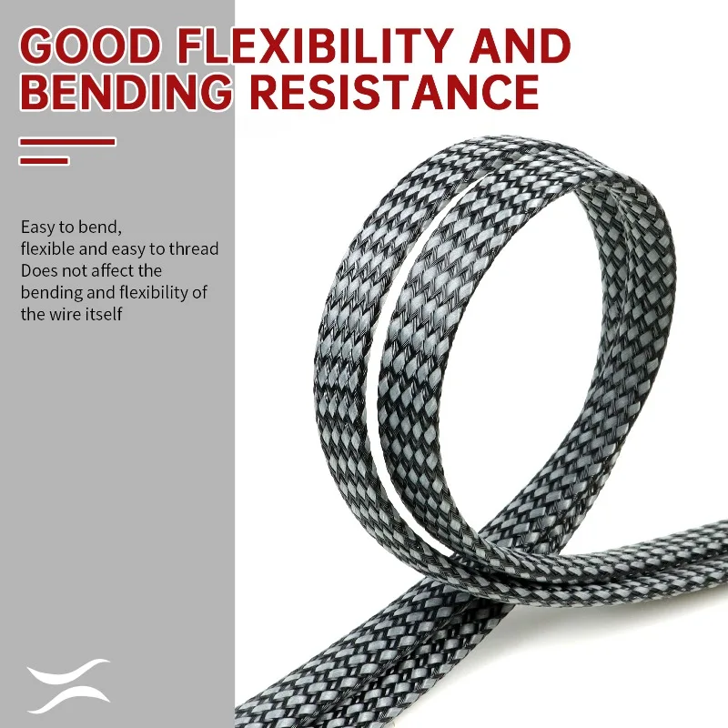 Expandable Braided Cable Sleeve – Premium Insulation and Protection