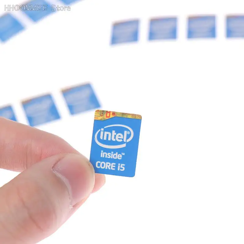 4th Generation Intel Core I3 I5 I7 Sticker Label Notebook Decoration about 2.1*1.6cm 5pcs decorative stickers,computer stickers,computer decoration