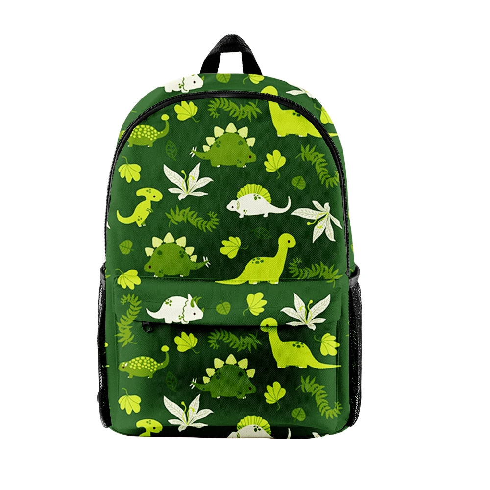 Creative Fashion dinosaur pupil Bookbag Notebook Backpacks 3D Print Oxford Waterproof Boys/Girls Fashion Travel Backpacks