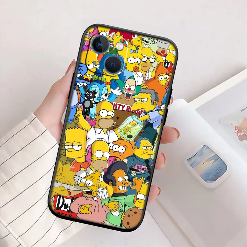 S-Simpsons-Art Custom Phone Case