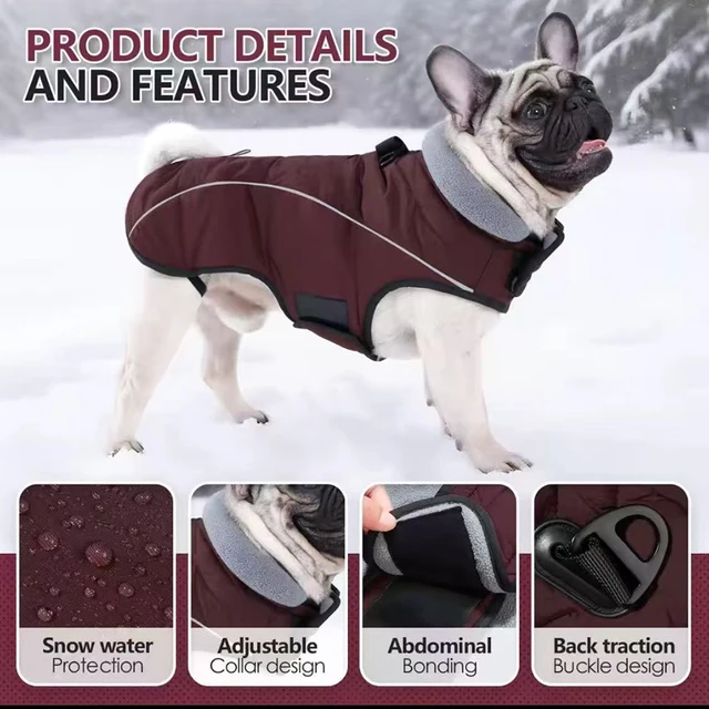 Waterproof Dog Winter Jacket 4