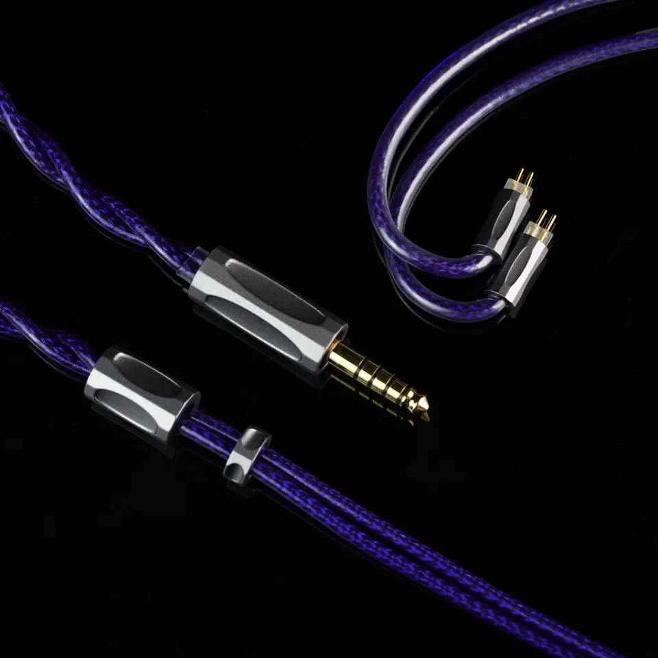 TRKAPLST-50 7N OCC + 銀メッキ単結晶銅インイヤーヘッドフォン