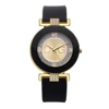 Women's Quartz Watches Silicone Strap Simplicity Rhinestone Design Female Casual Wrist Watch Fashion Luxury Brand Black DQG 6