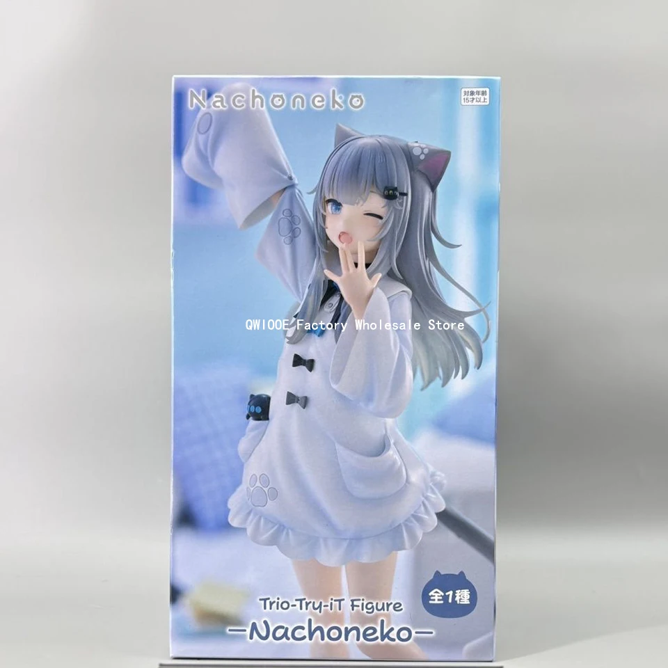Original Genuine Furyu Virtual Character 22cm Nachoneko Action