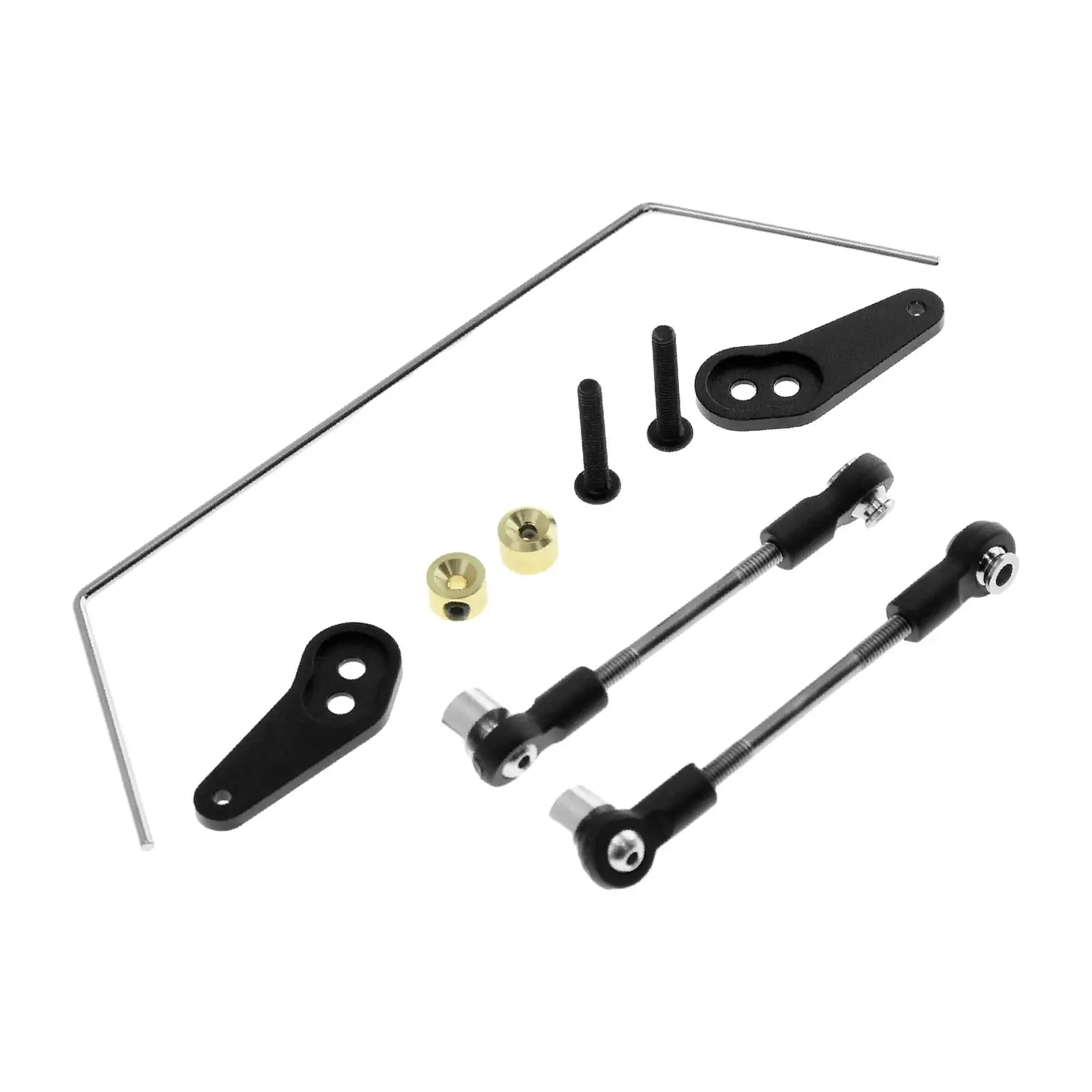1:10 Scale Pezzi Di Ricambio Anti Roll Sway Bar Set Lega Di Alluminio Posteriore Anti Roll Bar Rc Pezzi Di Ricambio Per 2Wd Bbx-01 Bb01 Fai Da Te Accs