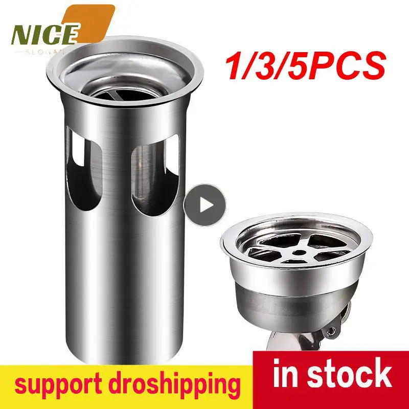 1/3/5PCS Anti Odor Stopper Floor Drain One Way Valve Shower Drainer Drain Strainer Seal Cover Sewer Kitchen Bathroom Accessories