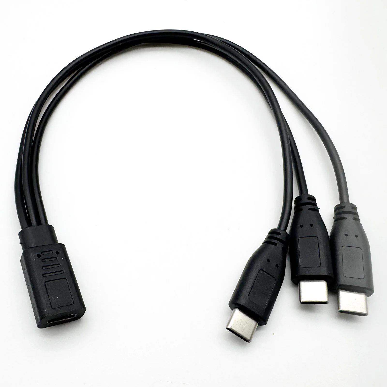 USB C 스플리터 충전 케이블 1개, USB C 타입 C 암-3개 USB C 타..