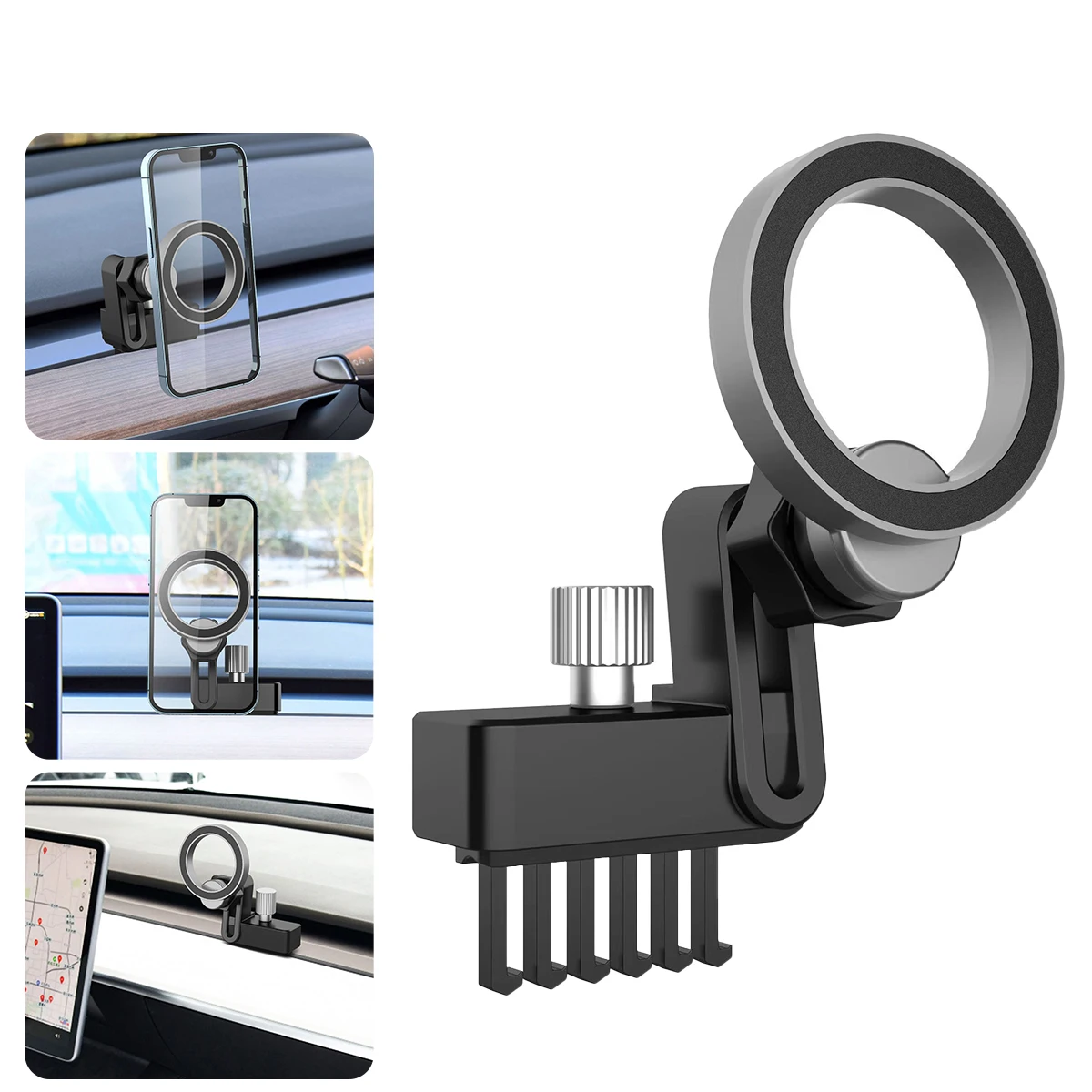 Magnetic car Phone Holder for Tesla Model 3 Model Y Universal Car Air Vent Magnet Mount Phone Stand for iPhone Samsung Xiaomi