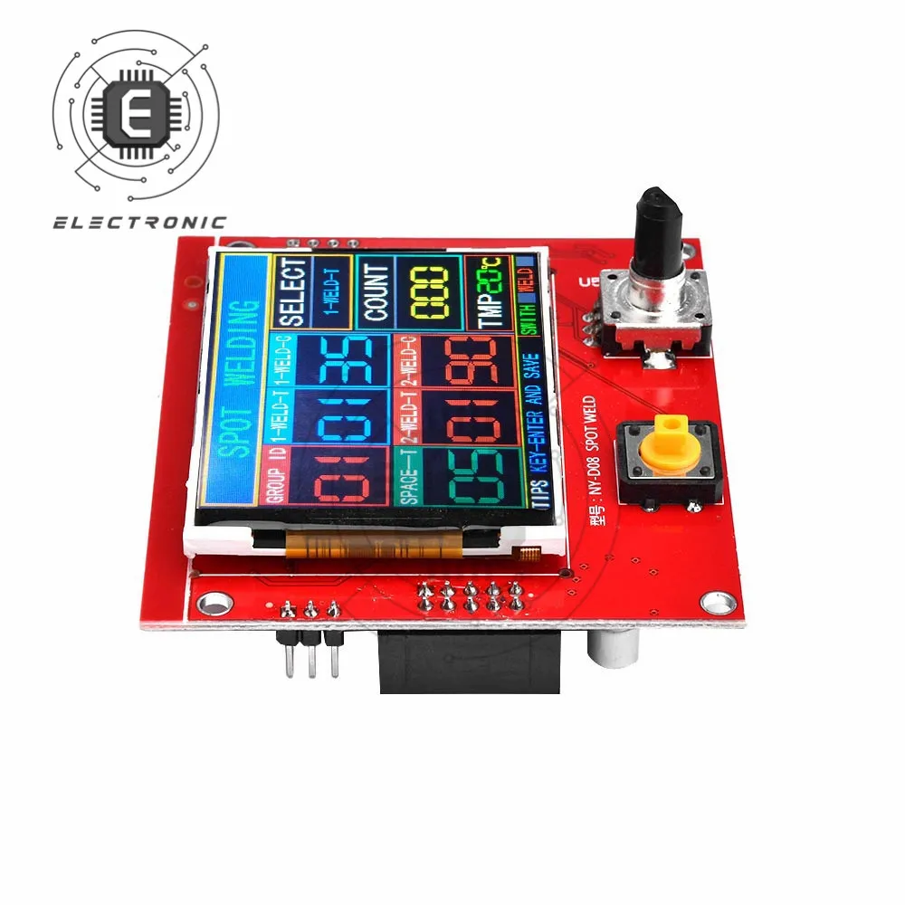 NY-D08 100A Spot Welder Controller Pneumatic Color LCD Display 3