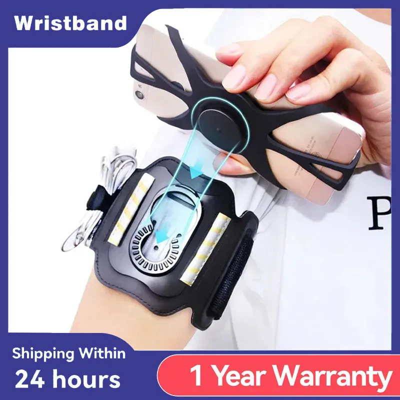Wristband Phone Holder, 360°rotatable Universal Sports | Meses Sin Interés