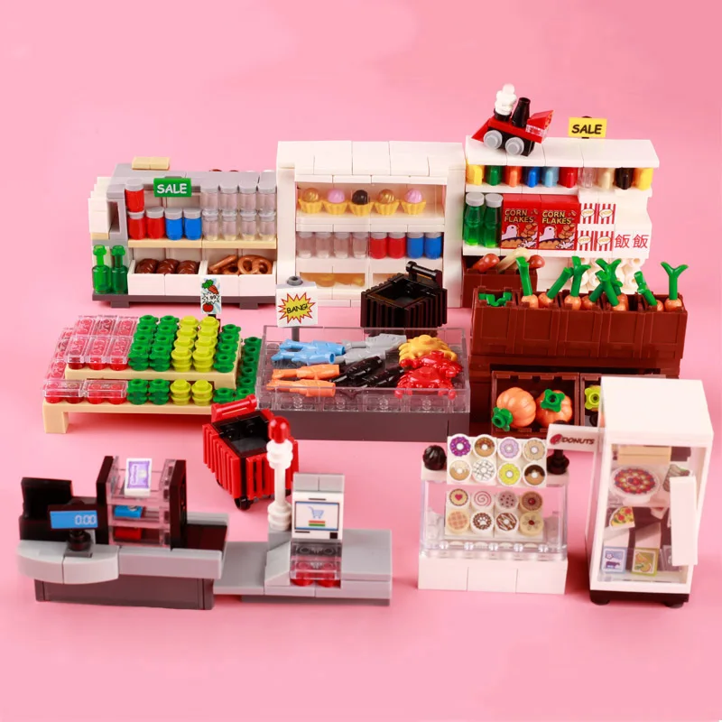 Lego Moc Magasin Supermarché