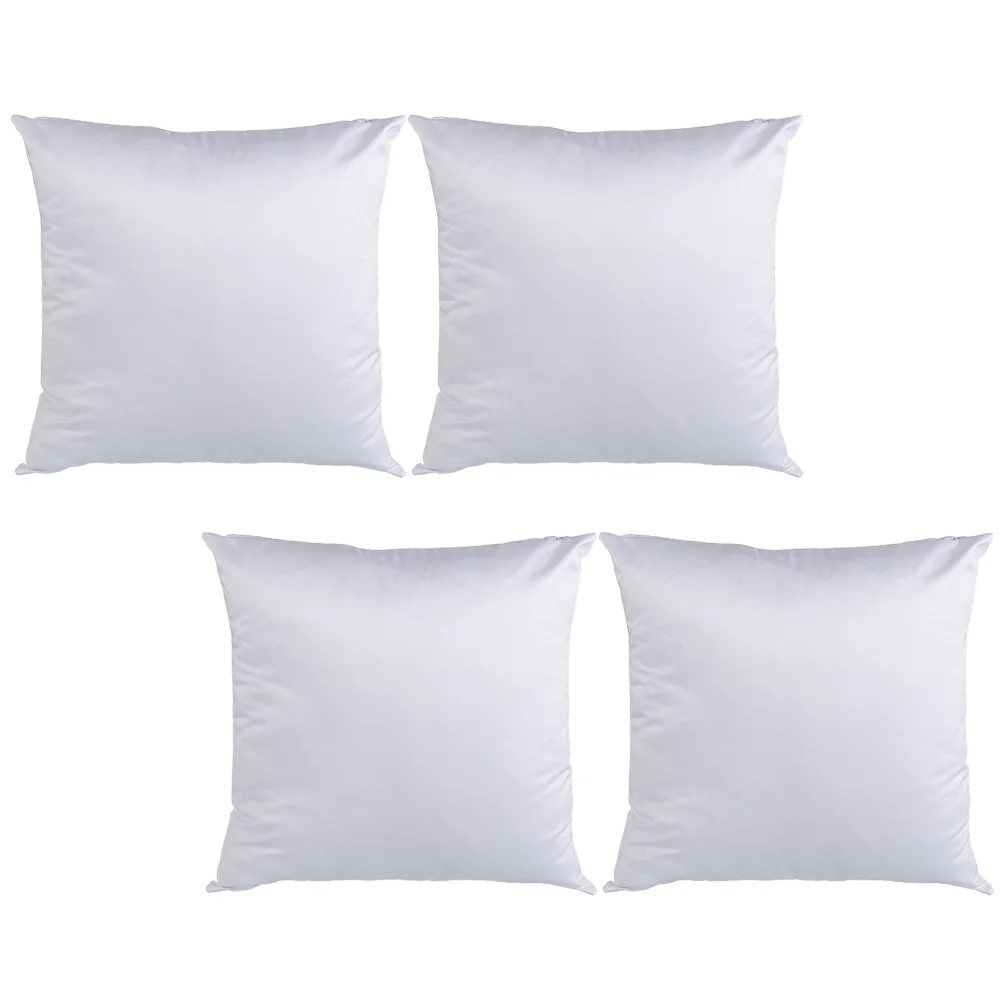 

4 Pcs Blank Throw Pillowcase Bedroom Decore for Library